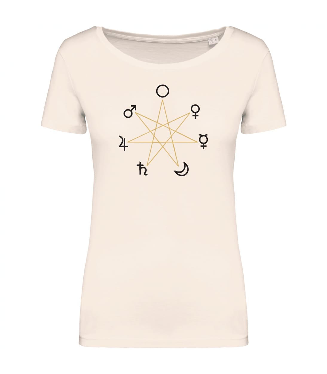 T-shirt_donna_manica_corta_avorio_l_sette_astri_erranti