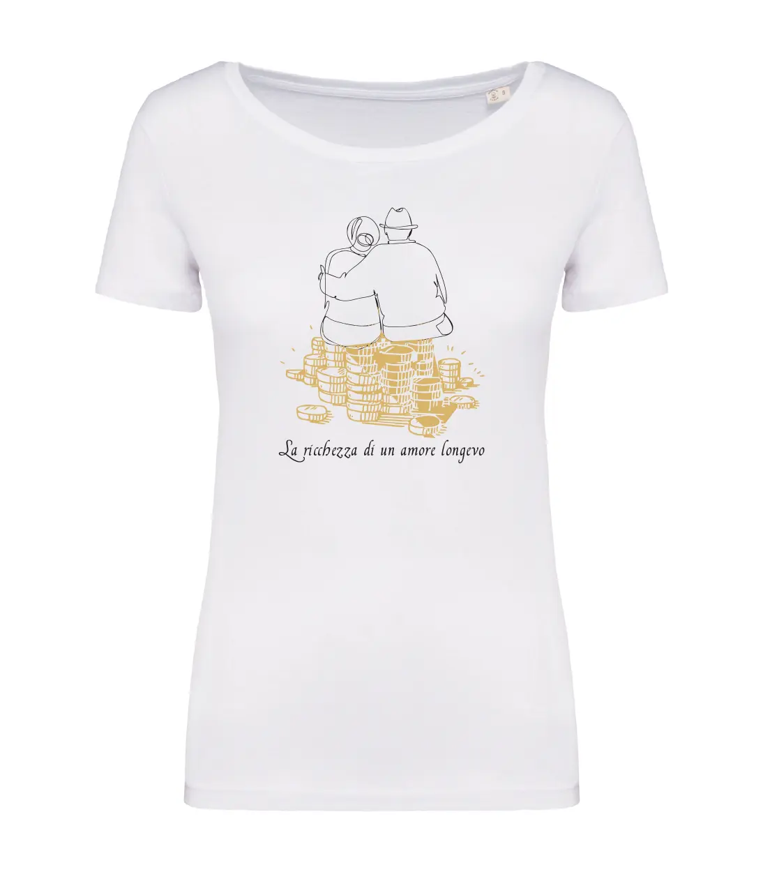 T-shirt_donna_manica_corta_bianco_La_ricchezza_di_un_amore_longevo