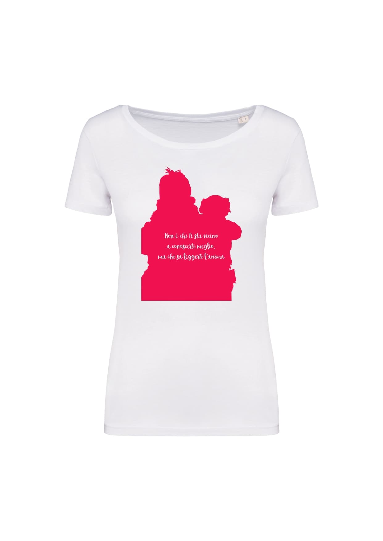 T-shirt_donna_manica_corta_bianco_Non_e_chi_ti_sta_vicino_a_conoscerti_meglio...