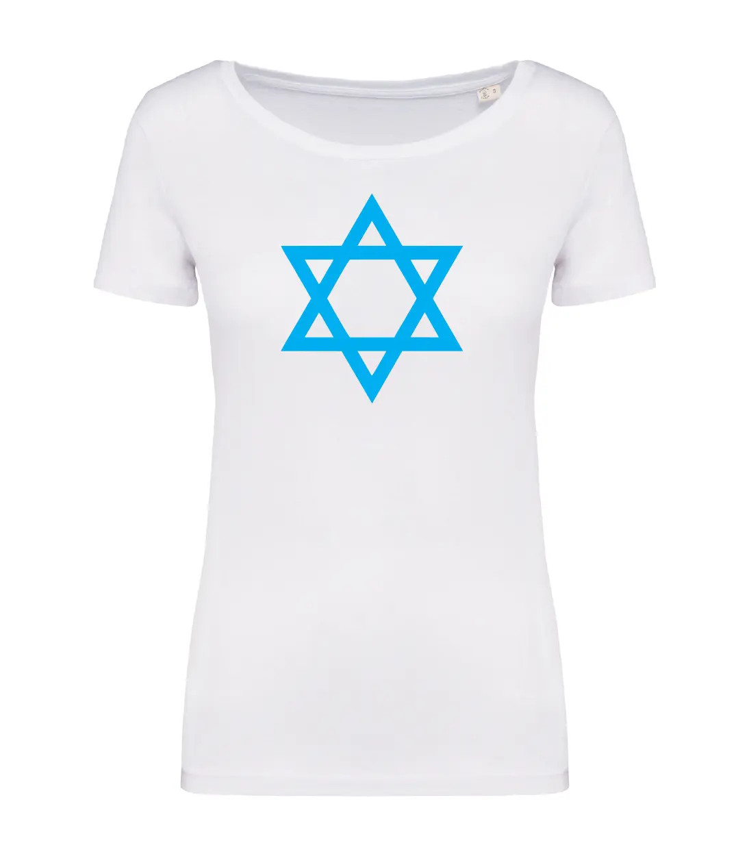 T-shirt_donna_manica_corta_bianco_sigillo_di_salomone