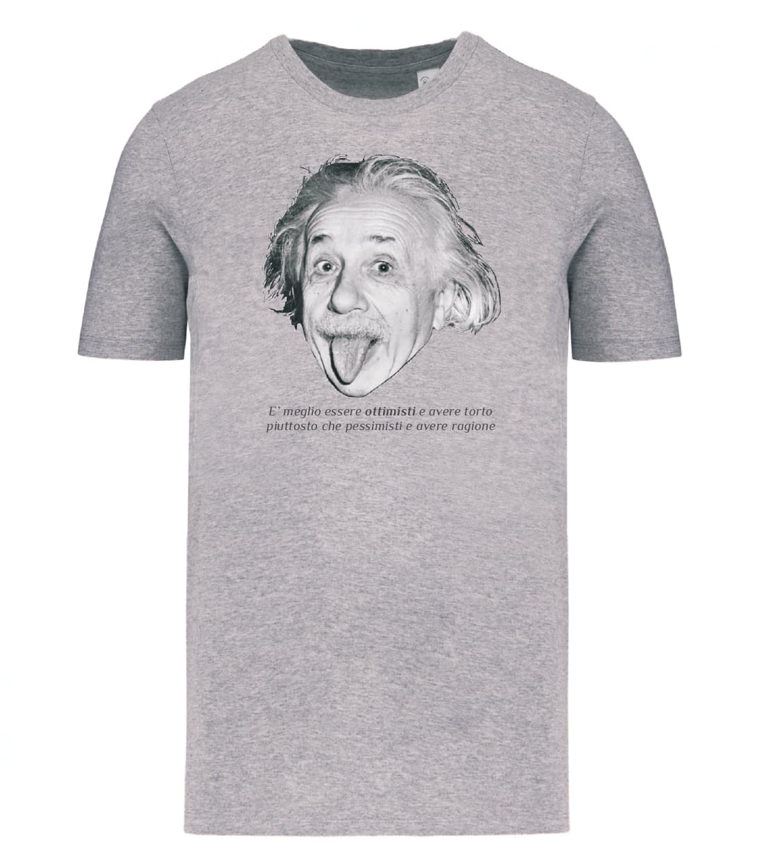 T-shirt_manica_corta_uomo_grigio_melange_Einstein_lingua_e_testo