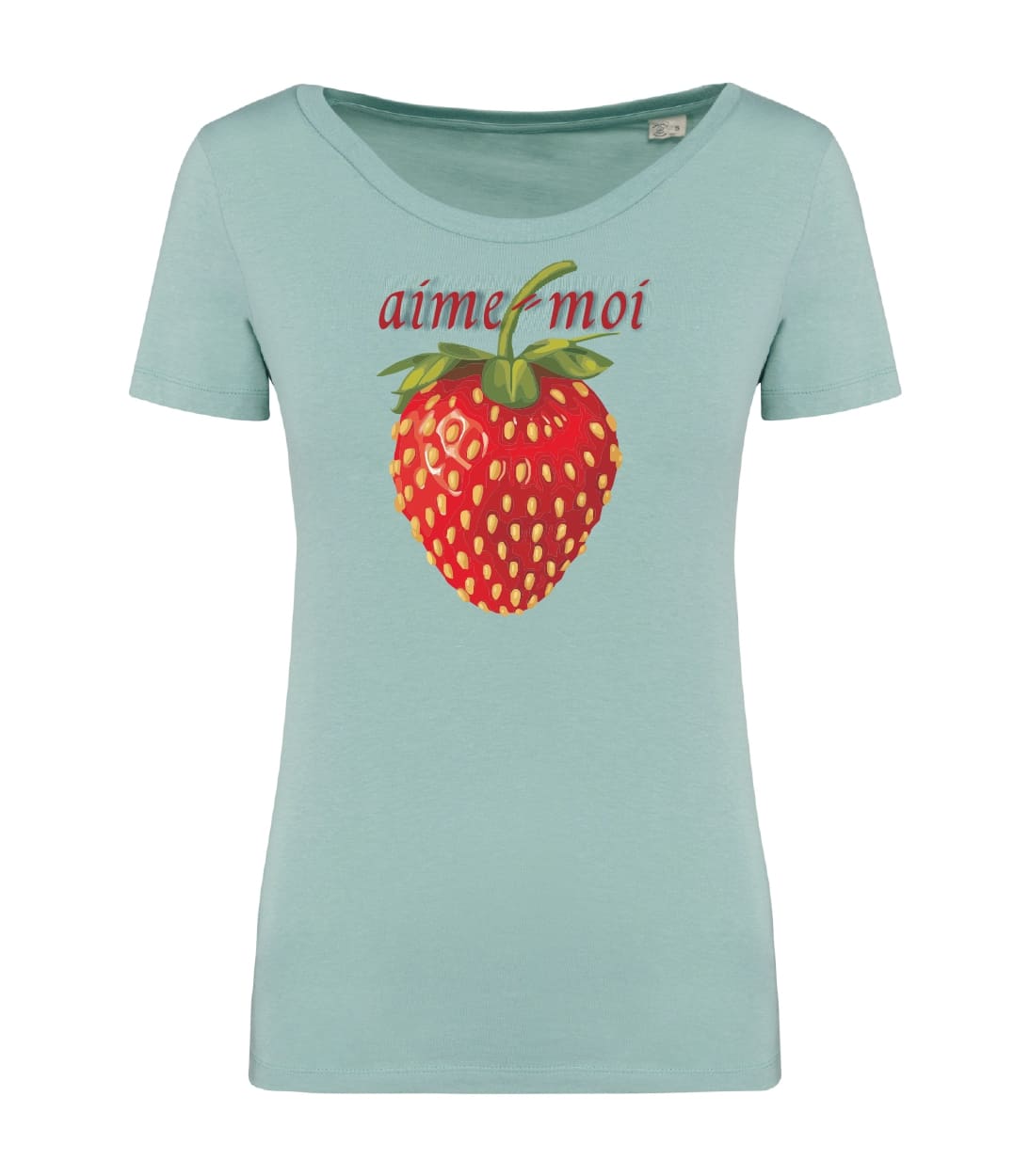 T-shirt_donna_manica_corta_verde_menta_aime_moi