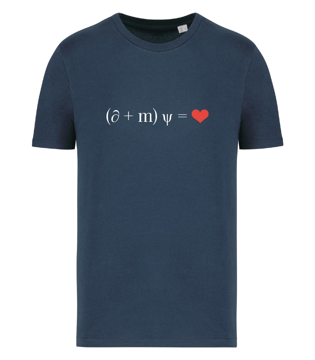 T-shirt_uomo_manica_corta_blu_ navy_formula_di_Dirac