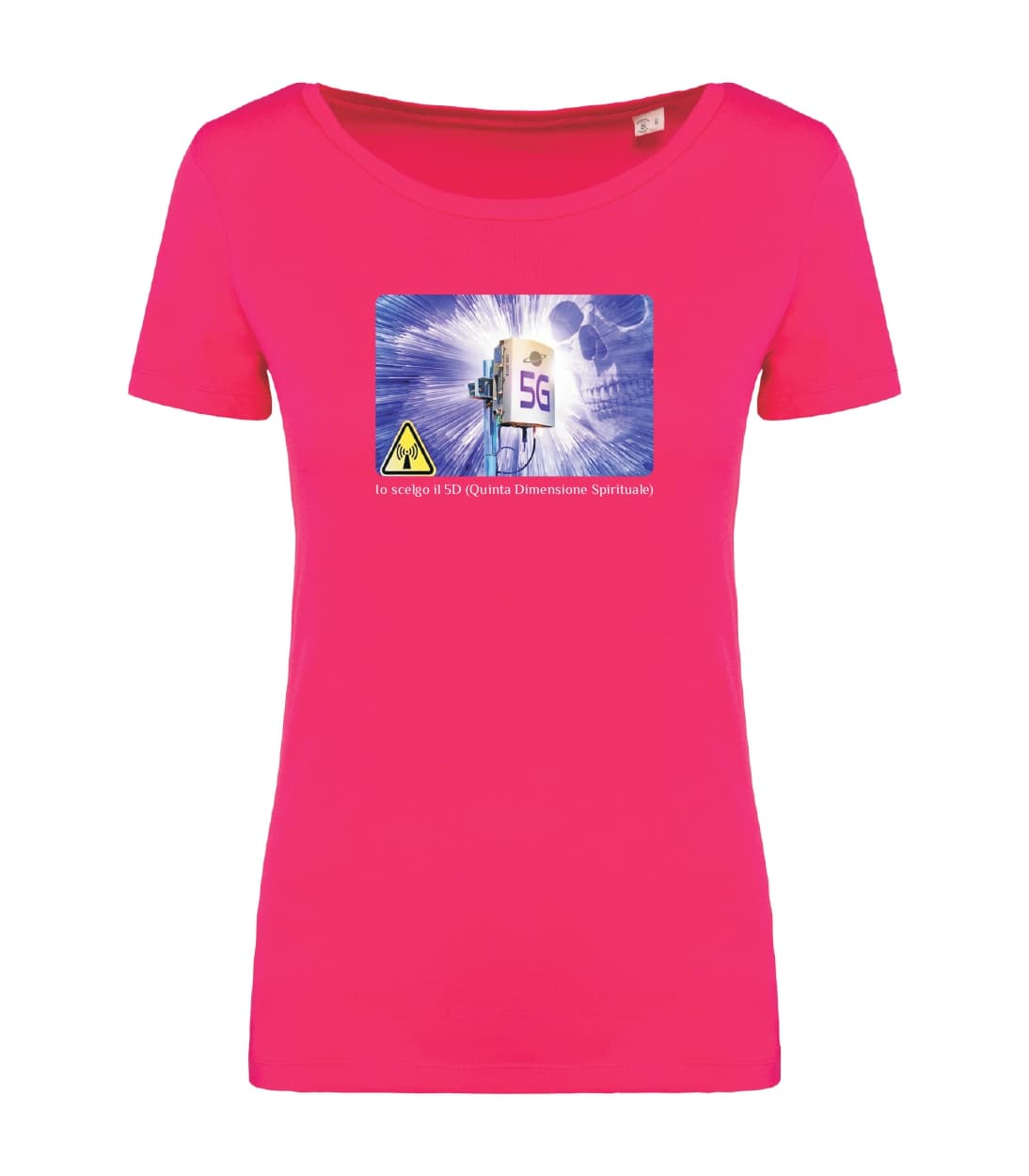 T-shirt_donna_manica_corta_rosso_sorbetto_Io_scelgo_il_5D