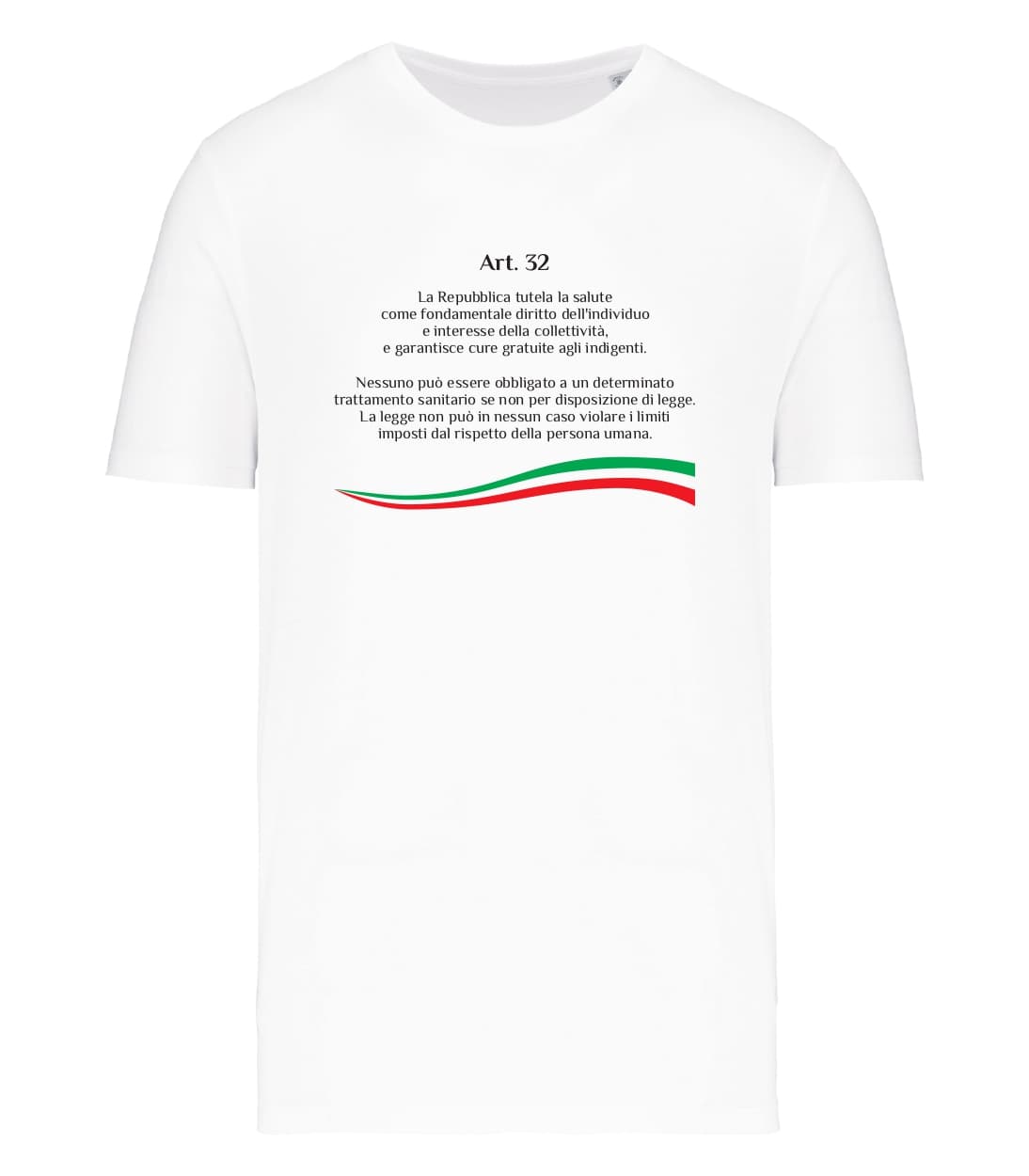 T-shirt_uomo_manica_corta_bianco_Art_32_ costituzione