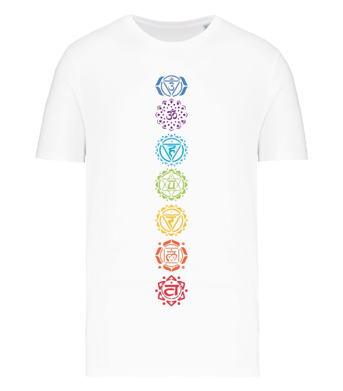 T-shirt_uomo_manica_corta_bianco_Mappa_7_chakra