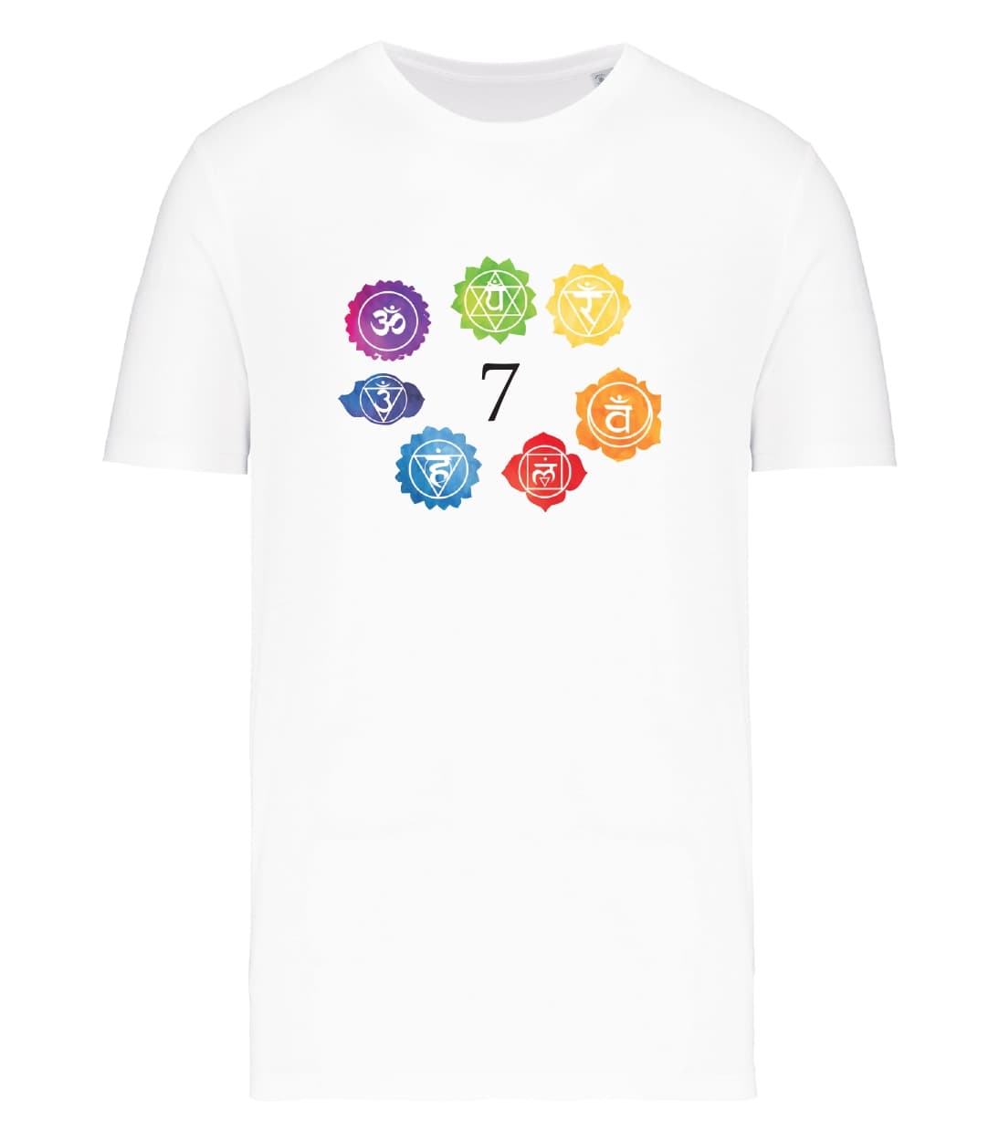 T-shirt_uomo_manica_corta_bianco_Simboli_7_chakra