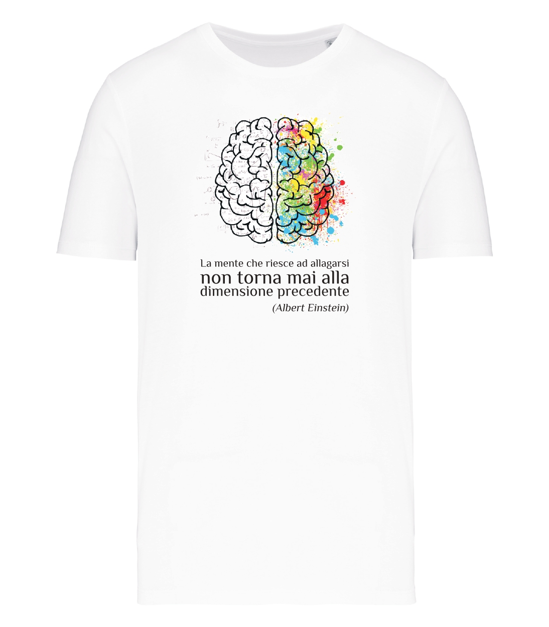 T-shirt_uomo_manica_corta_bianco__la_mente_che_riesce_ad_allagarsi_non_torna_mai