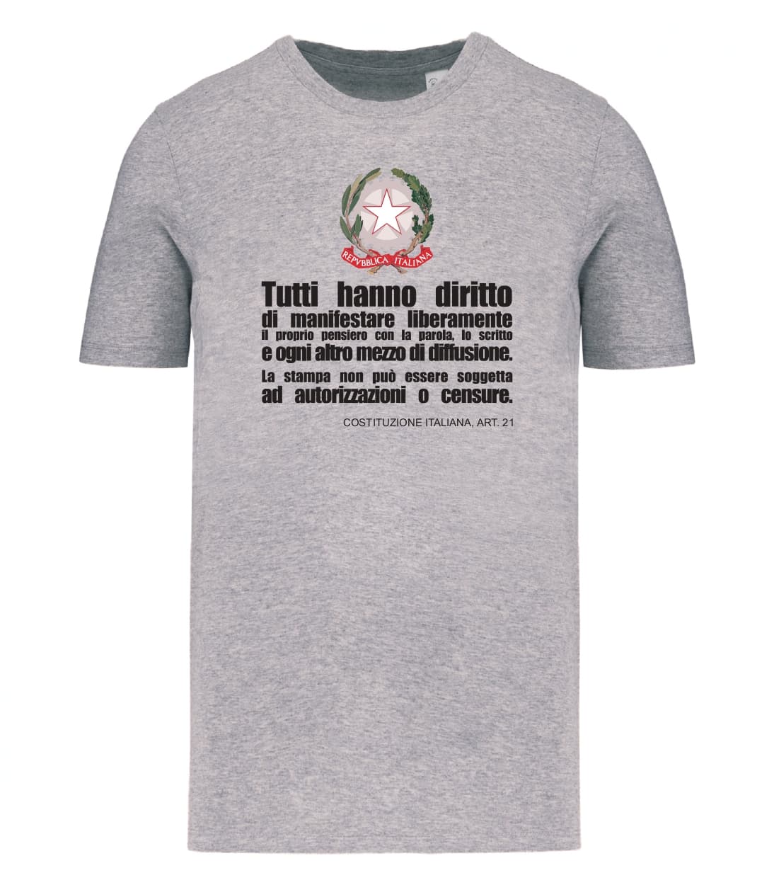 T-shirt_uomo_manica_corta_grigio_melange_Art_21