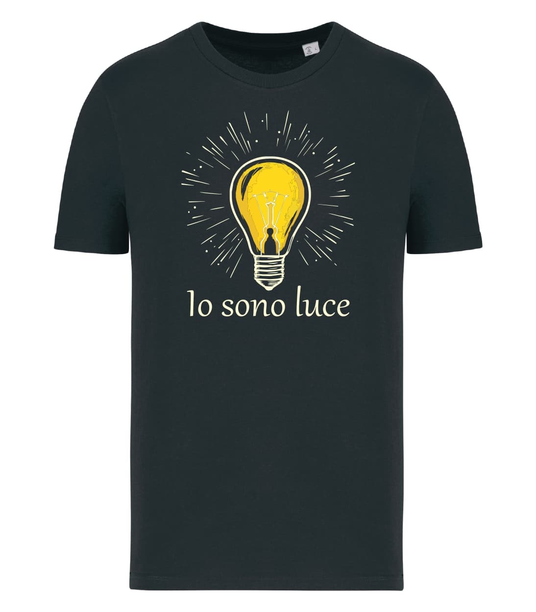 T-shirt_uomo_manica_corta_nero_io_sono_luce