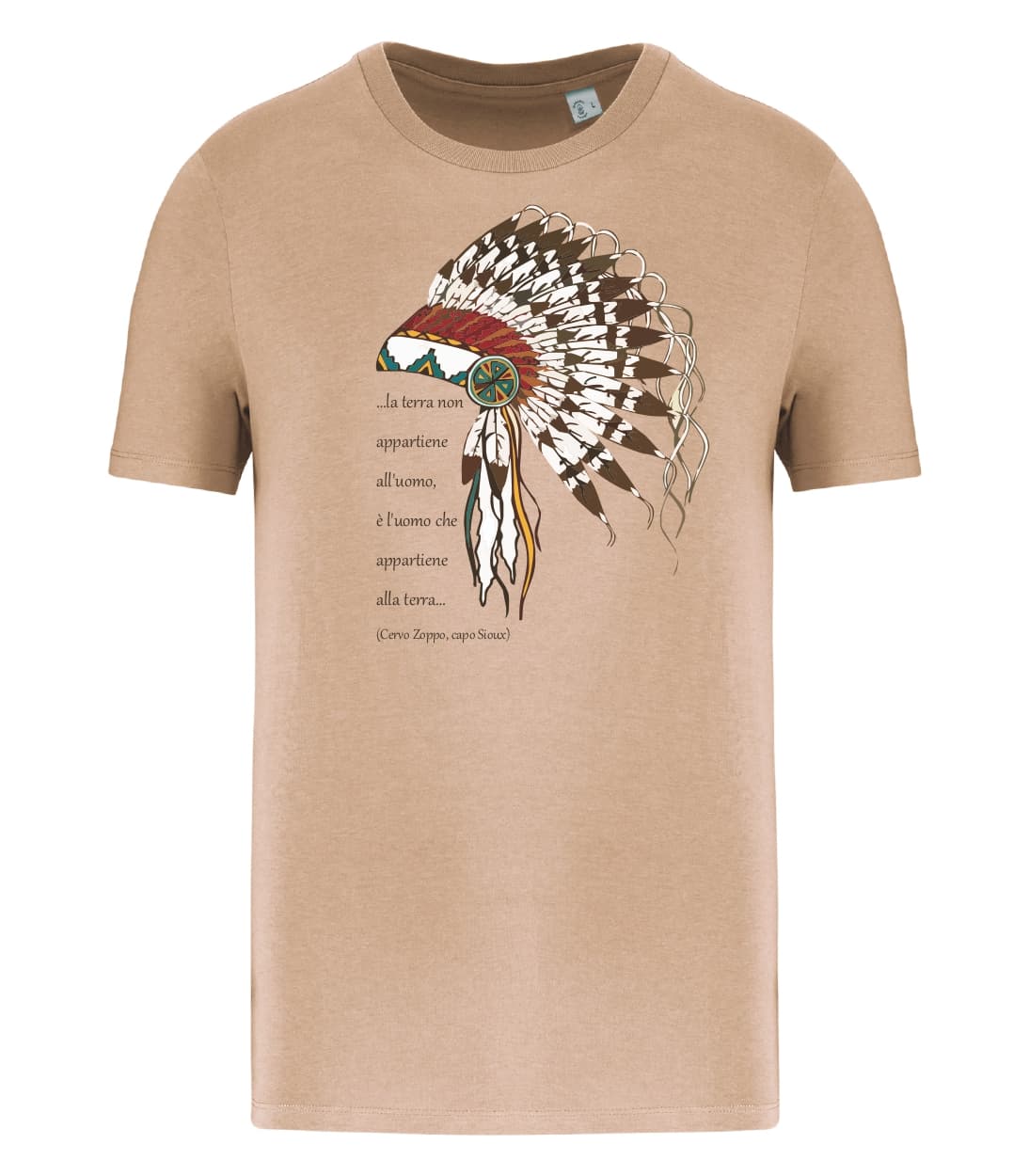 T-shirt_uomo_manica_corta_sabbia_La_terra_non_appartine_alluomo_ma_e