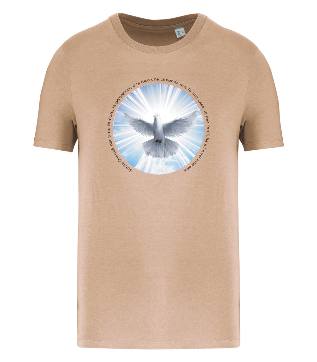 T-shirt_uomo_manica_corta_sabbia_grazie_divinita_per_tutto_lamore