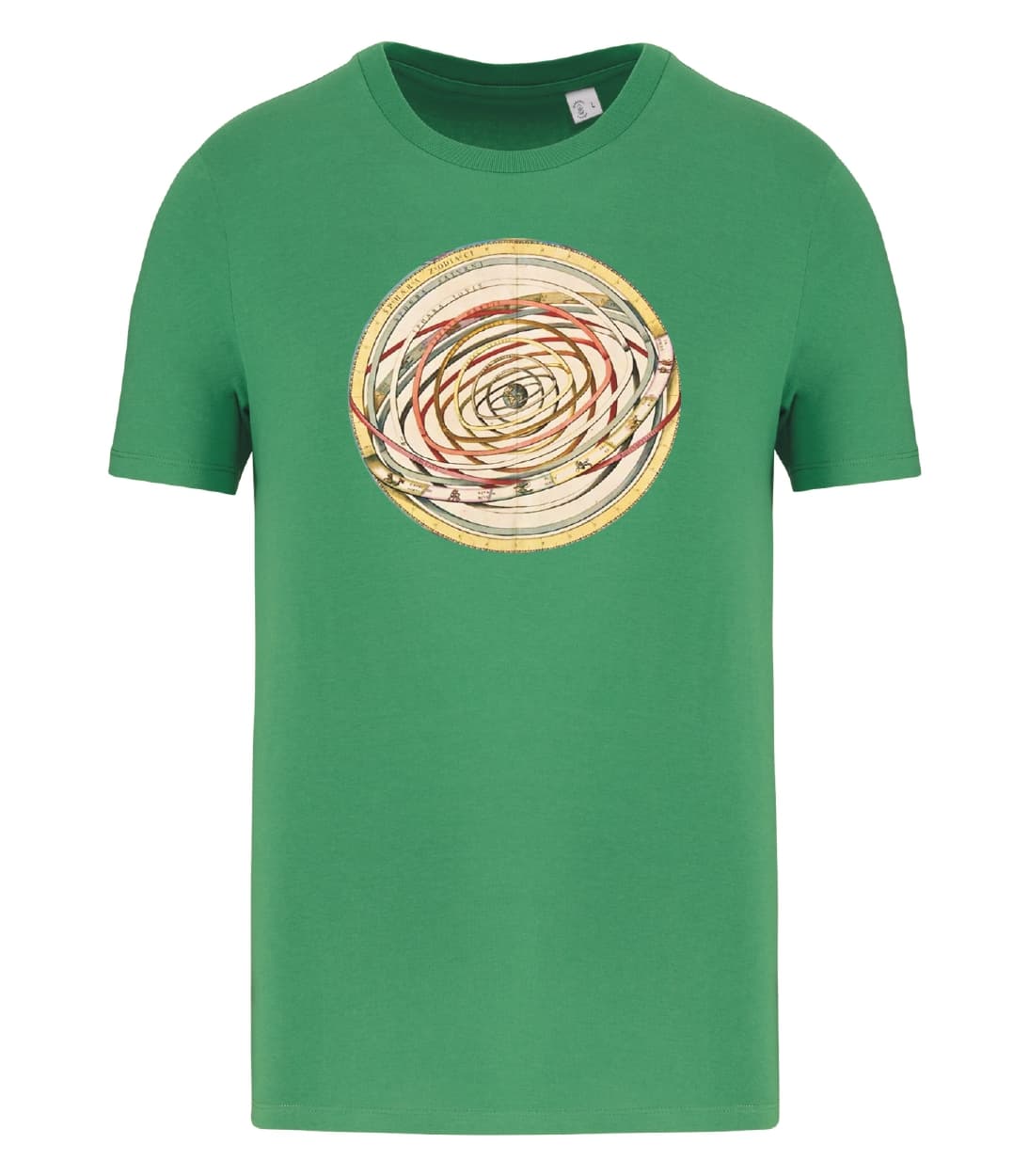 T-shirt_uomo_manica_corta_verde_calendario_gregoriano