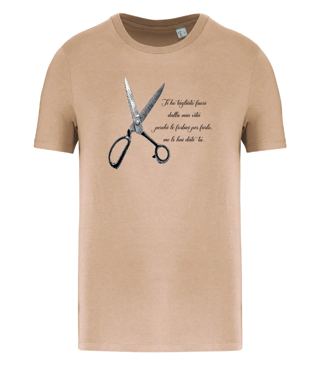T-shirt_uomo_manica_corta_sabbia_le_forbici