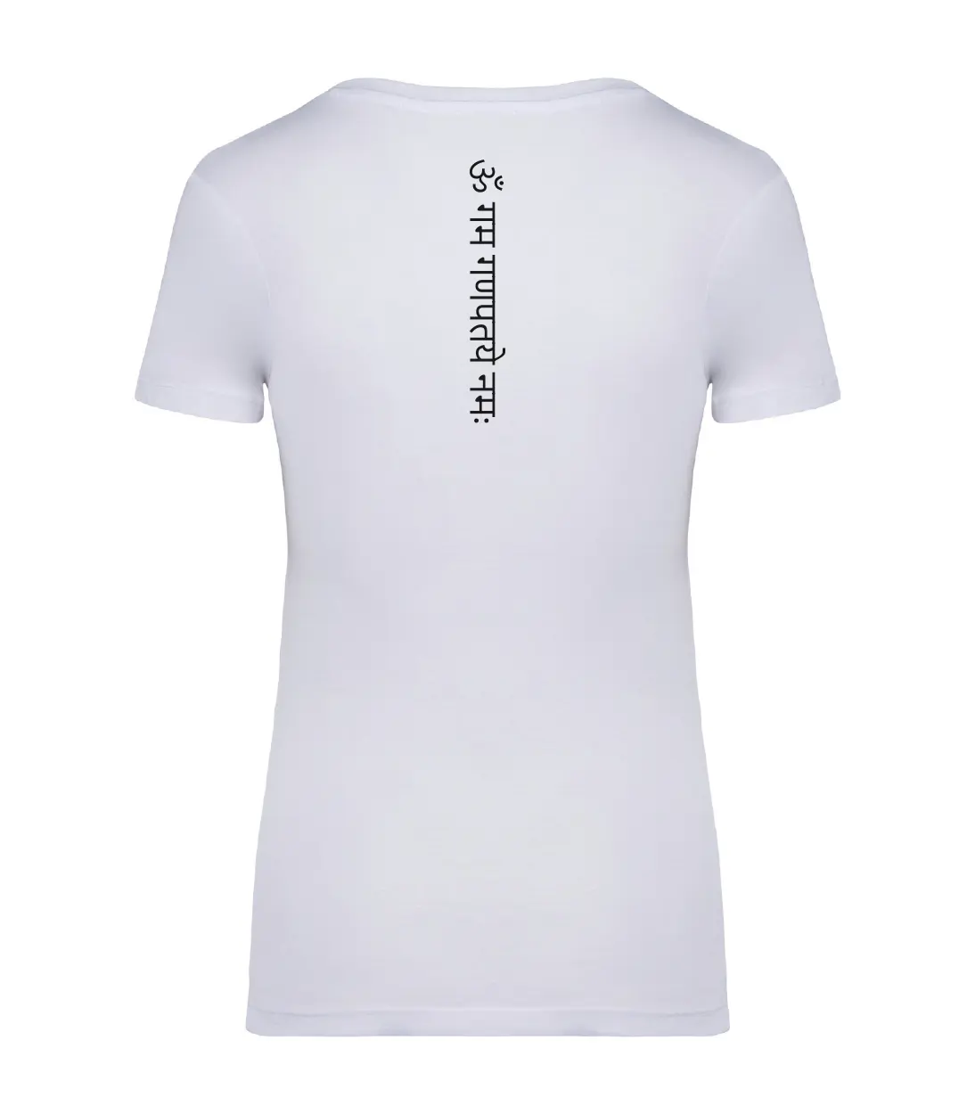 T-shirt_manica_corta_donna_bianco_retro_ganescha_mantra