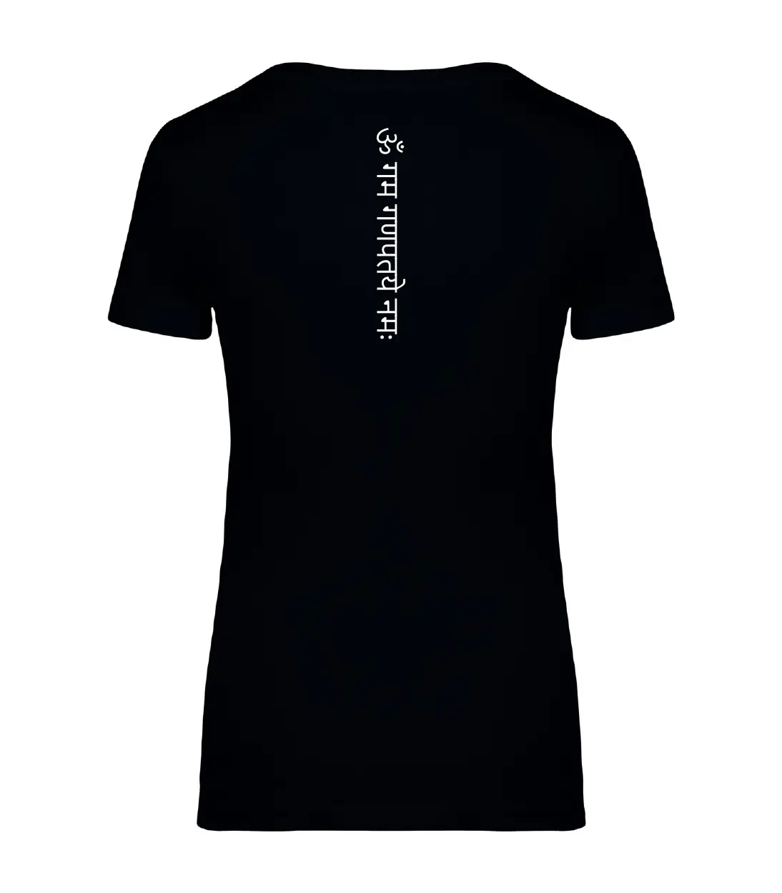 T-shirt_manica_corta_donna_nero_retro_ganescha_mantra