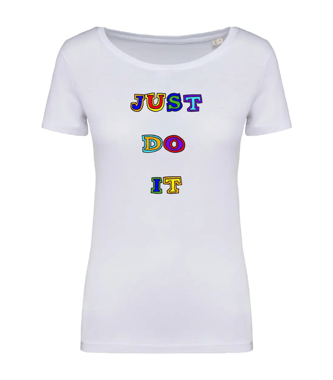 T-shirt_donna_manica_corta_bianco_just_do_it